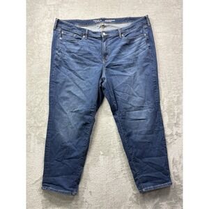 Torrid Perfect Boyfriend Ankle Vintage Stretch Jeans Blue Women's 24R